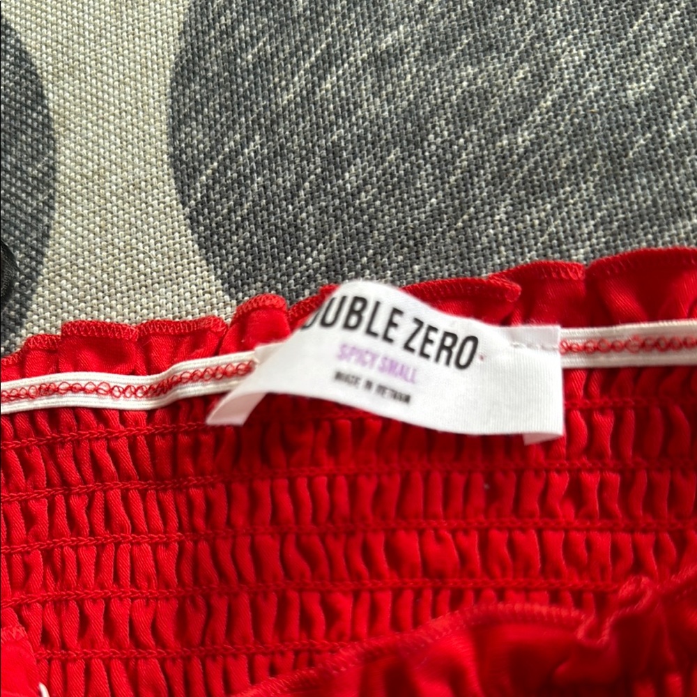 Red Tube Top - Picture 2 of 3